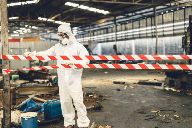 Professional Unattended Death Cleanup technician working in Avoca, PA